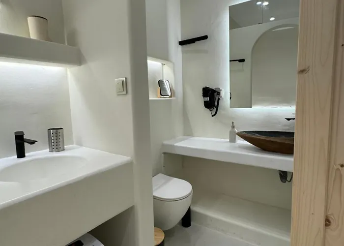 White Jacuzzi Lägenhet Ios